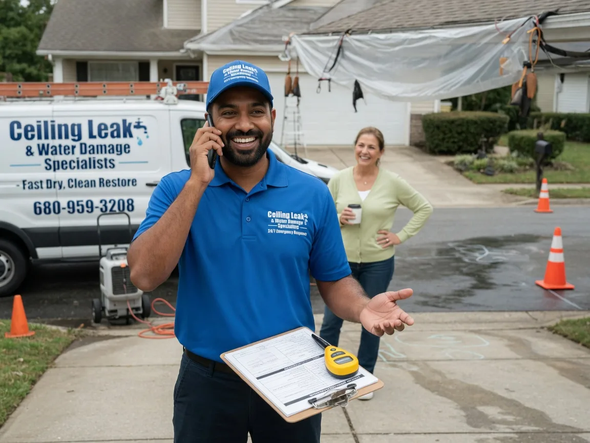Ceiling Leak Cleanup Chester, PA FAQs